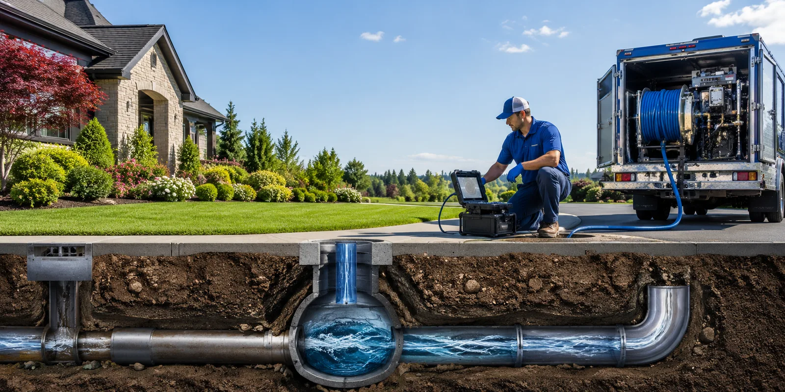 Drainage restoration information for Mapleton Depot, PA